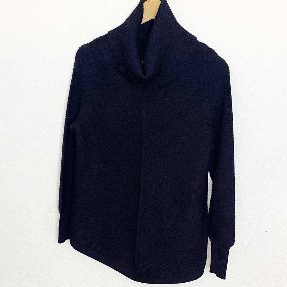 Cyrus Ribbed Cowlneck sweater black M